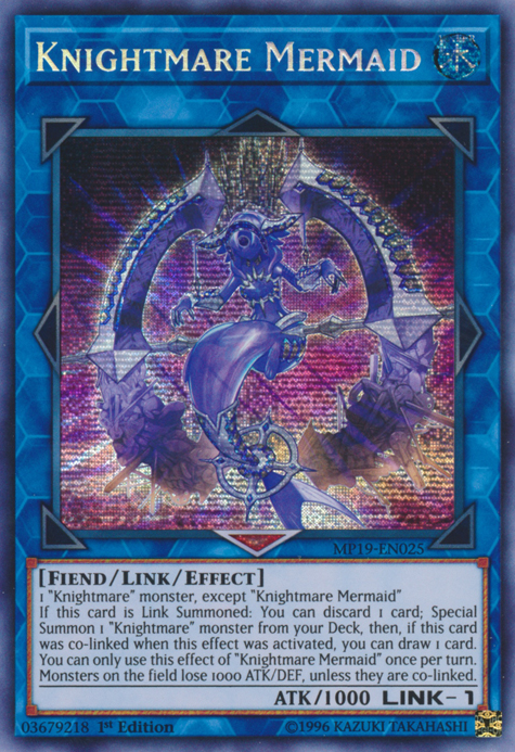 yugioh knightmare cards Knightmare Mermaid