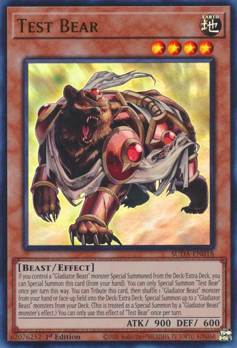 Versuchsbär (Test Bear)