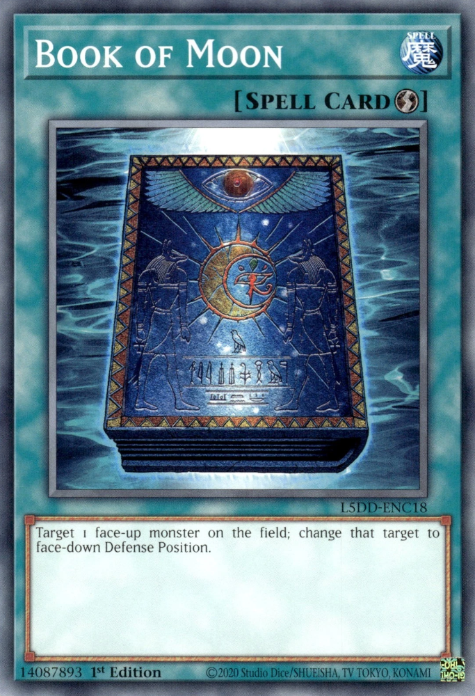yugioh book cards Yu-Gi-Oh! Official Card Game Duel Monsters It comes with 2 brand Book of Moon - Yugipedia
