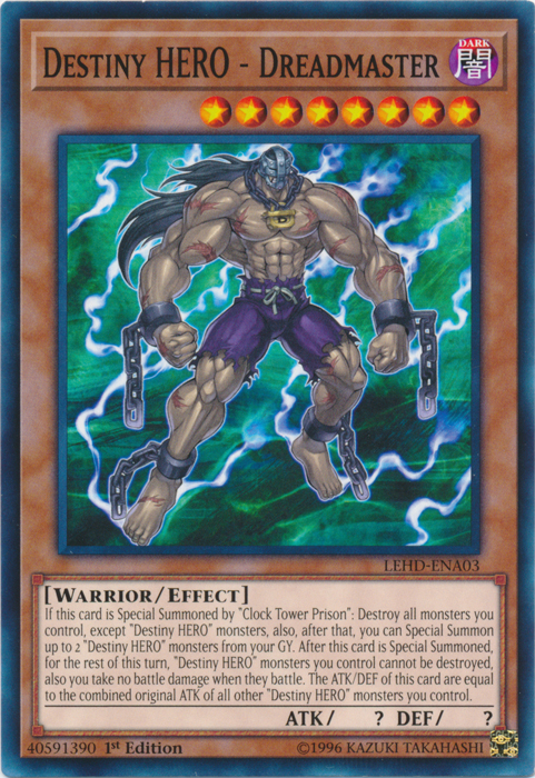 Destiny HERO - Dreadmaster - Yugipedia