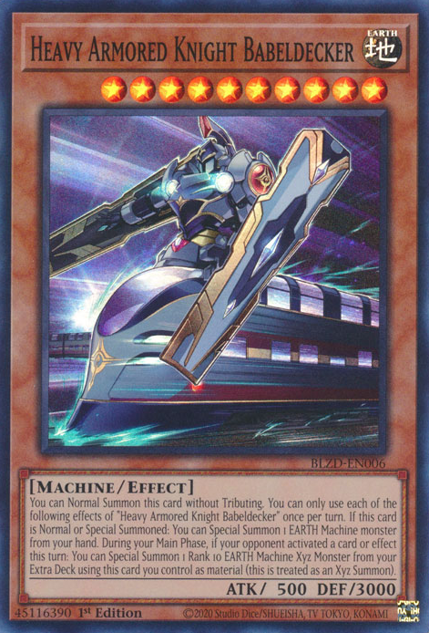 Heavy Armored Knight Babeldecker - Yugipedia