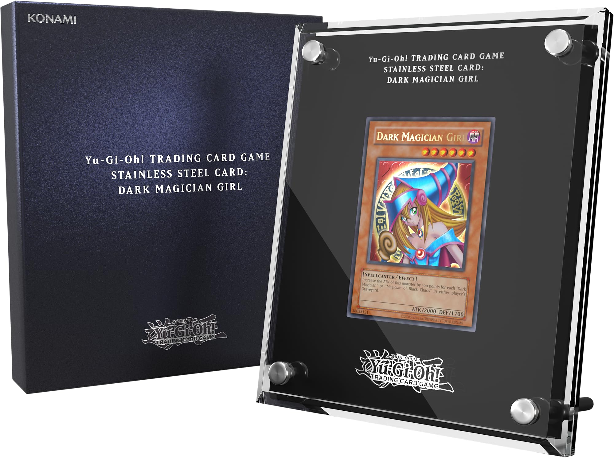 Stainless Steel Card: Dark Magician Girl