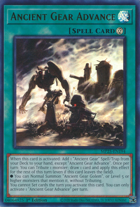 ancient gear yugioh cards YU-GI-OH! / Chaos Giant (Super) / Raging Tempest (RATE-EN041) / A English Single Individual Card : Toys & Games your opponents Spell Cards Ancient Gear Advance - Yugipedia