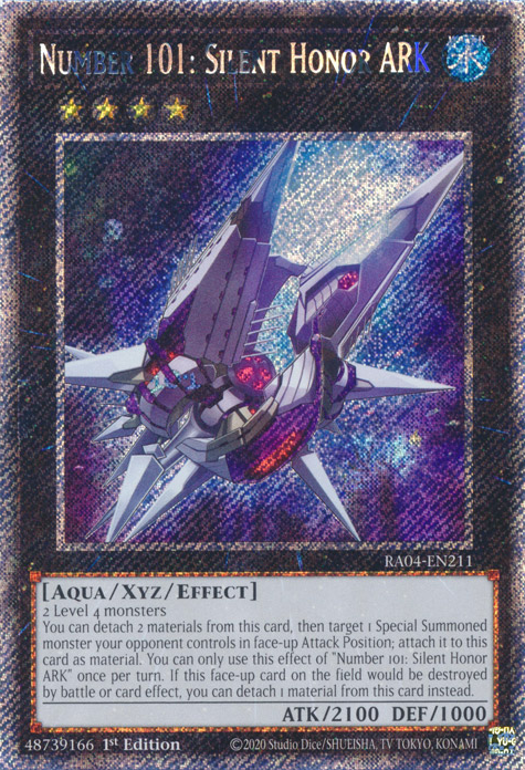 Number 101: Silent Honor ARK - Yugipedia Number 101: Silent Honor ARK - Yugipedia