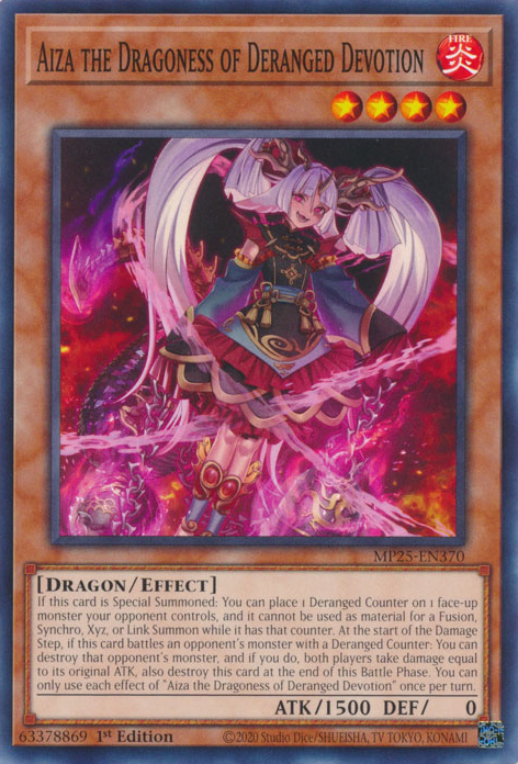 자이언트 바이러스 遊戯王OCG Aiza the Dragoness of Deranged Devotion - Yugipedia
