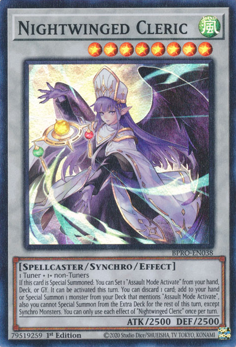 Nachtflügelklerikerin (Nightwinged Cleric)