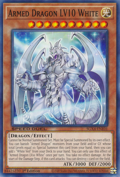 Armed Dragon LV10 White - Yugipedia