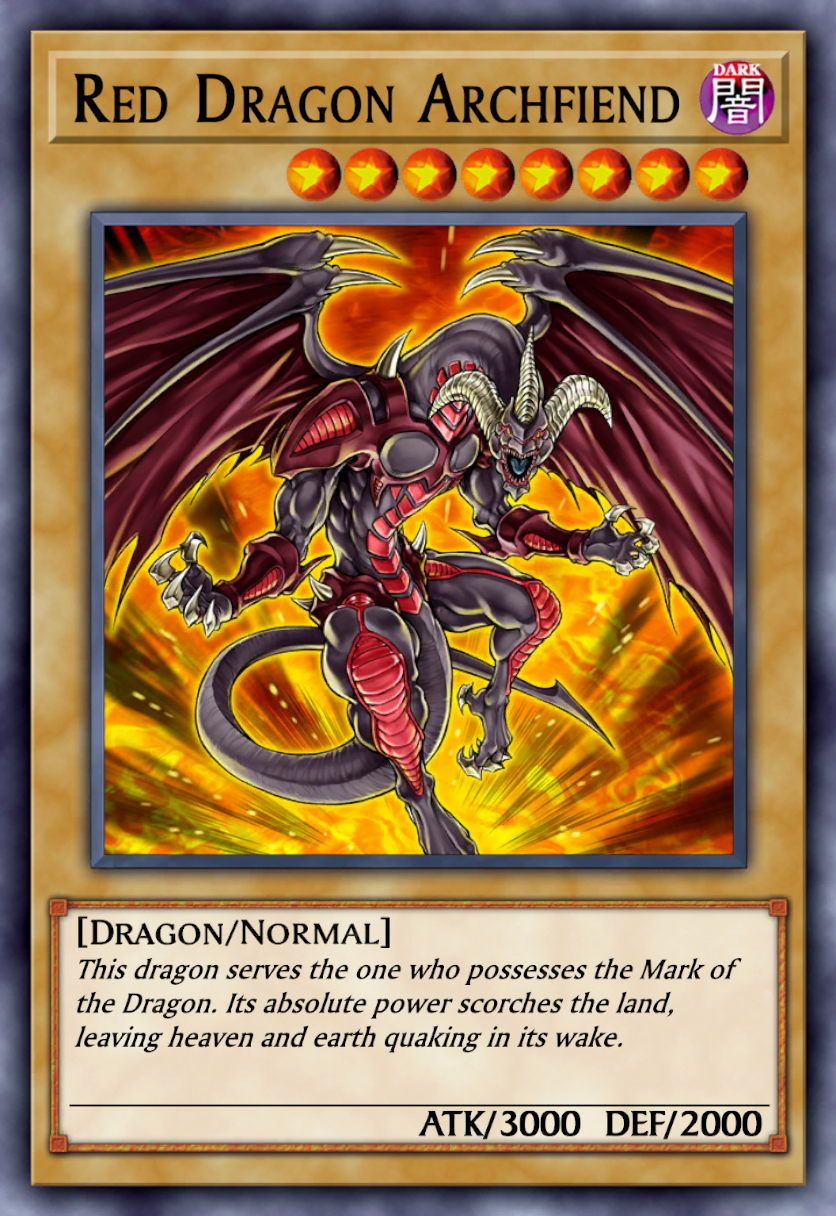 Red Dragon Archfiend (Cross Duel) - Yugipedia - Yu-Gi-Oh! wiki