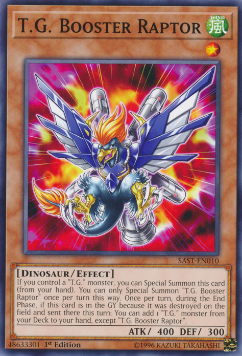 T.G. Booster Raptor - Yugipedia - Yu-Gi-Oh! wiki