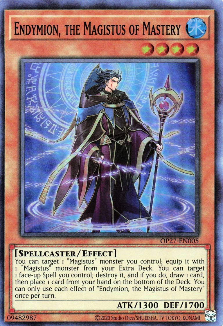 Endymion, the Magistus of Mastery - Yugipedia
