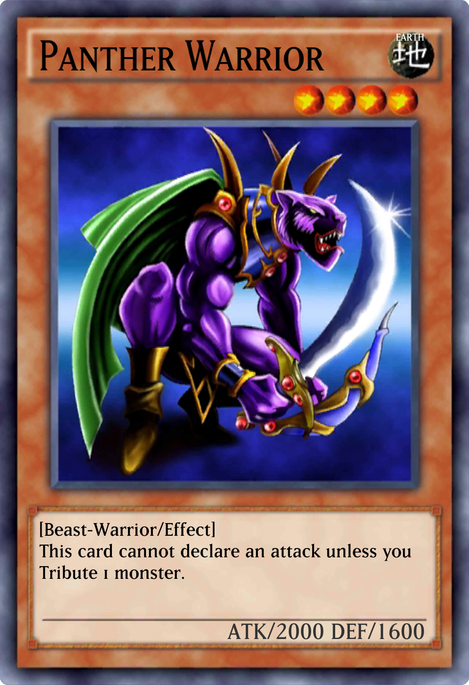 Panther Warrior (Duel Links) - Yugipedia
