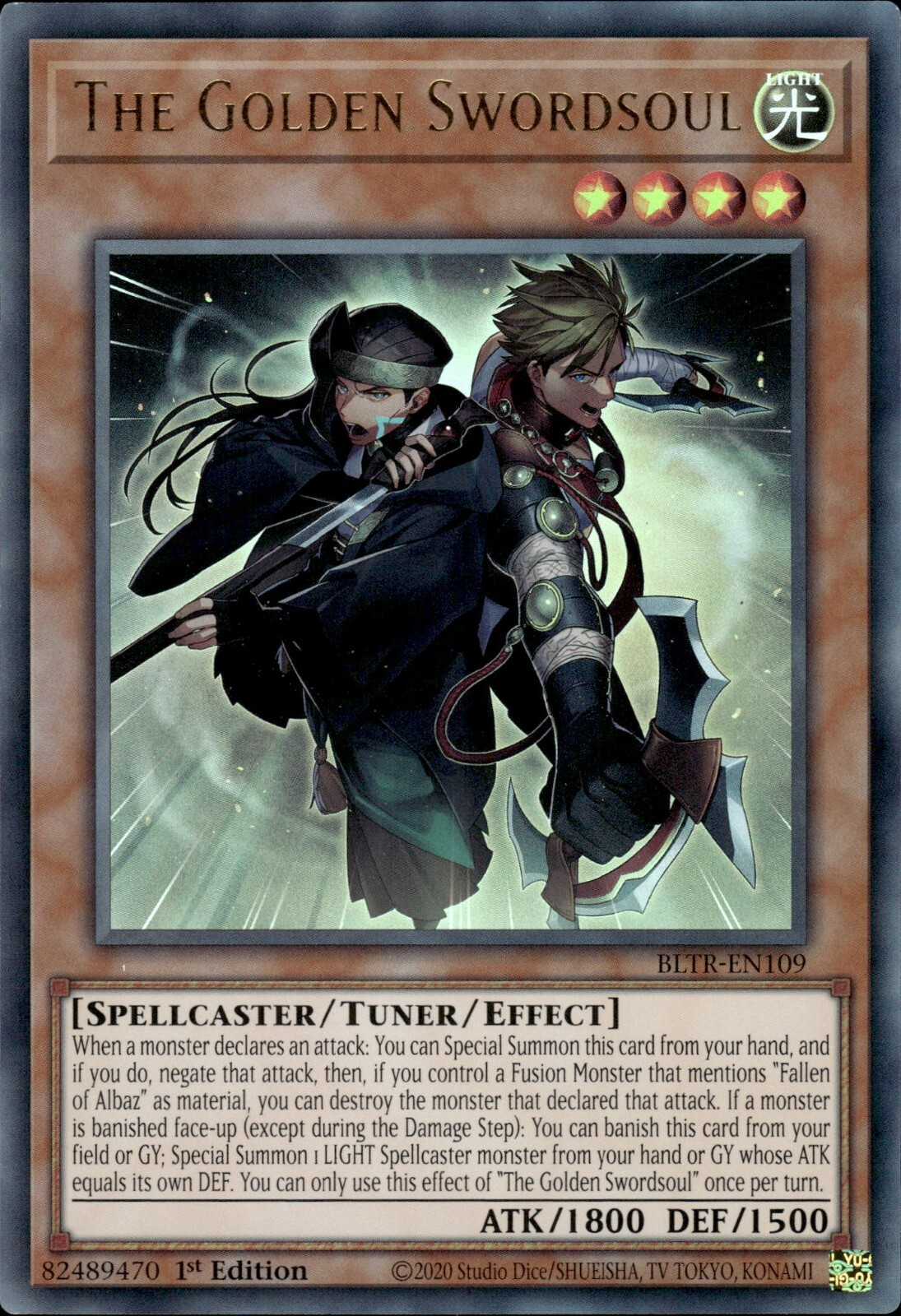 The Golden Swordsoul - Yugipedia