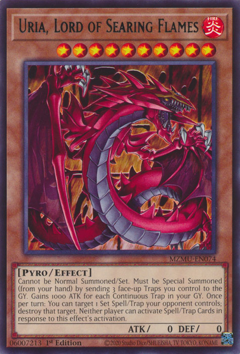 Uria, Herr der reißenden Flammen (Uria, Lord of Searing Flames)