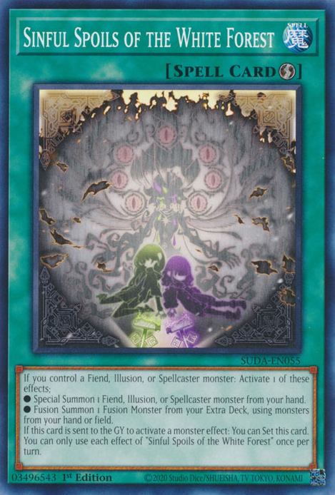 Sinful Spoils of the White Forest - Yugipedia