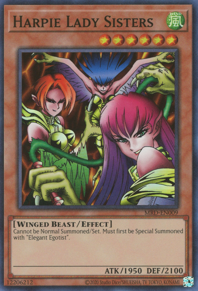 Harpie Lady Sisters - Yugipedia - Yu-Gi-Oh! wiki