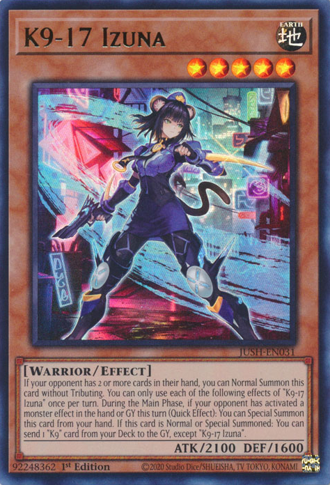 K9-66a号　ヨクル　3枚　イズナ K9-17 Izuna - Yugipedia