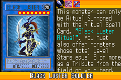 Black Luster Soldier (World Championship 2006) - Yugipedia - Yu-Gi-Oh! wiki