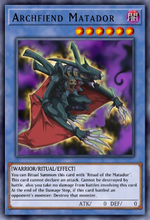 Archfiend Matador (Duel Links) - Yugipedia