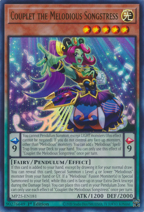 Couplet the Melodious Songstress - Yugipedia