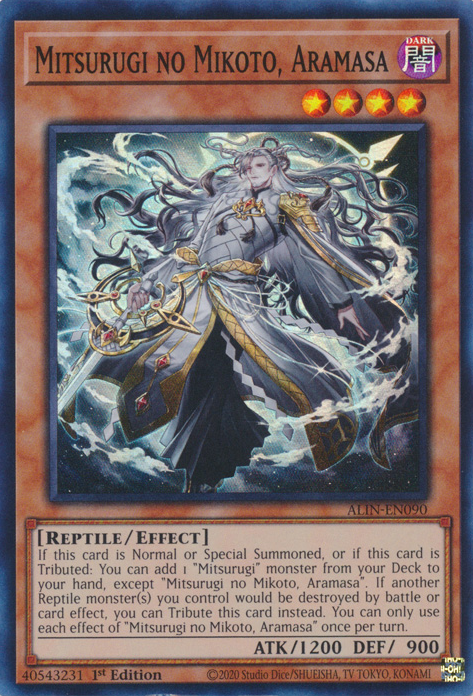 Mitsurugi no Mikoto, Aramasa - Yugipedia