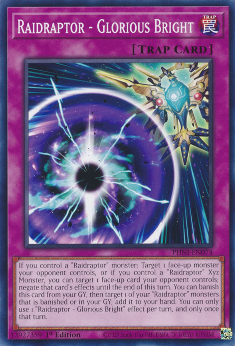 Raidraptor - Glorious Bright - Yugipedia