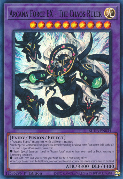 Arcana Force EX - The Chaos Ruler - Yugipedia