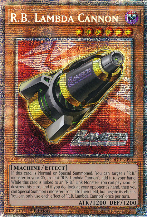 R.B. Lambda Kanone (R.B. Lambda Cannon)