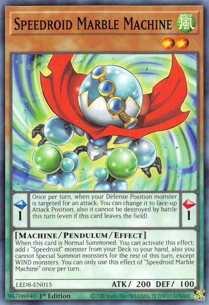Pendulum Machine Yu-Gi-Oh Yugioh Card 1st EDITION 