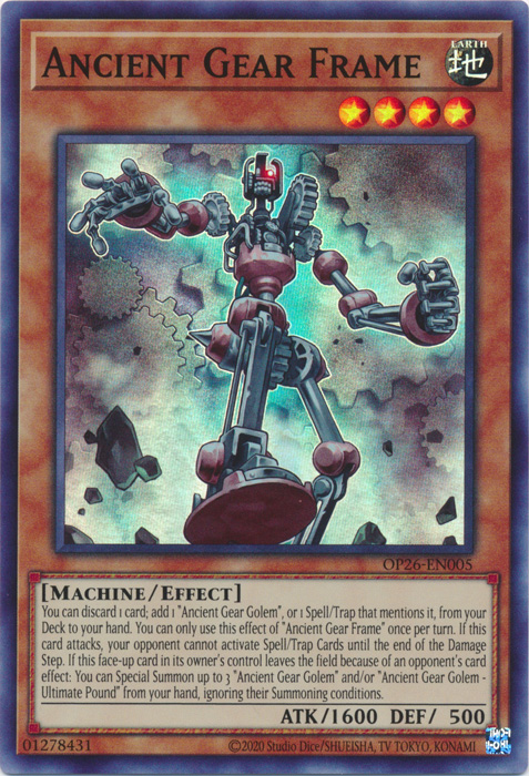Ancient Gear Frame - Yugipedia Ancient Gear Frame - Yugipedia