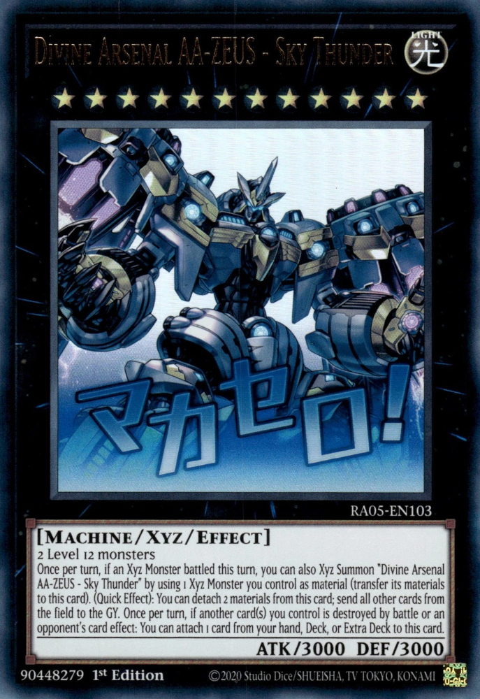 Divine Arsenal AA-ZEUS - Sky Thunder - Yugipedia