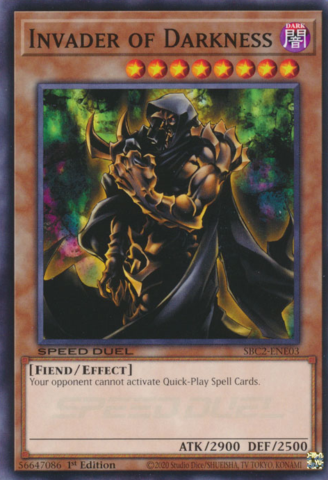 Invader of Darkness - Yugipedia