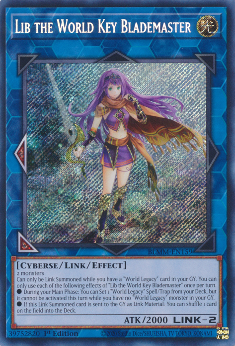 Lib the World Key Blademaster - Yugipedia