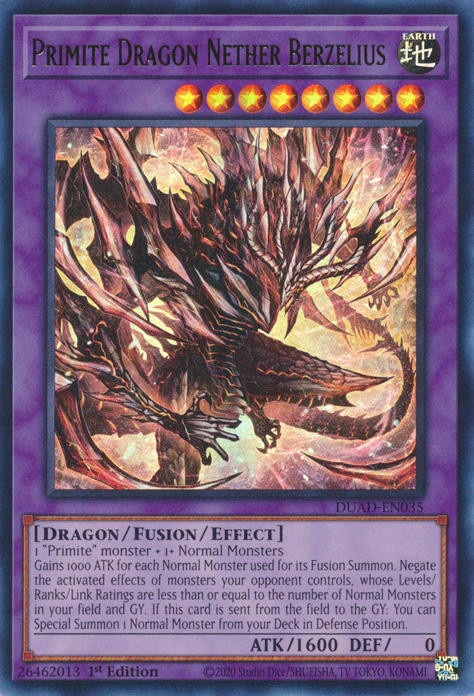 Primite Dragon Nether Berzelius - Yugipedia