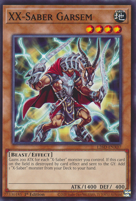 XX-Saber Garsem - Yugipedia