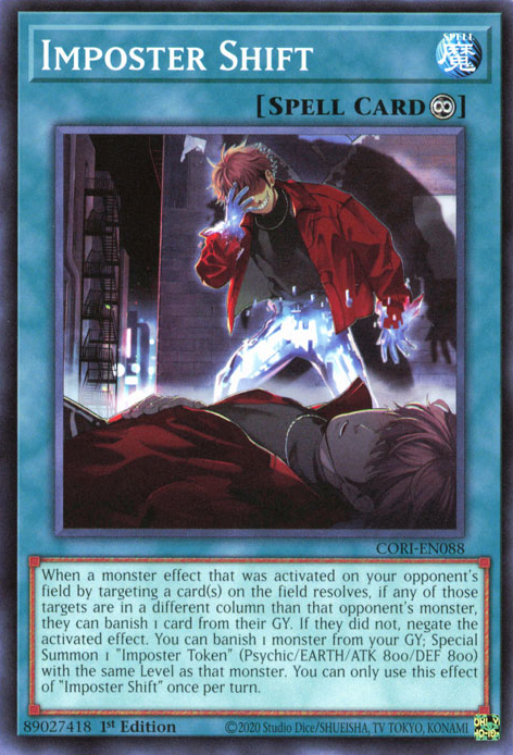 shift yugioh card Shift - YGLD--ENA40 - Common - Unl Edition - NM
