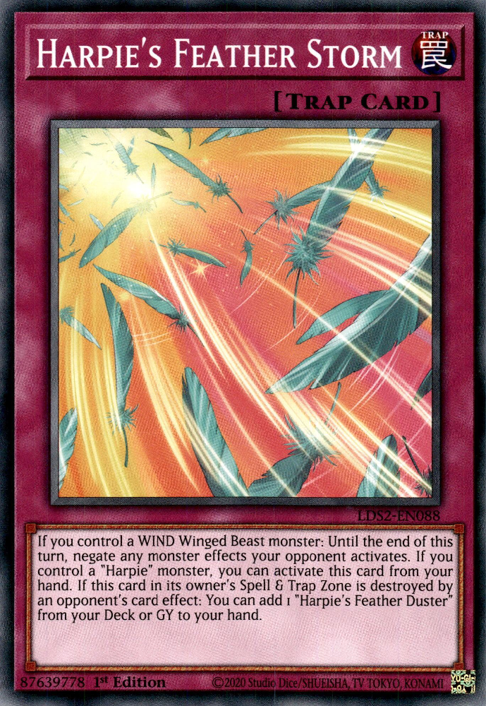 Harpie's Feather Storm - Yugipedia - Yu-Gi-Oh! wiki