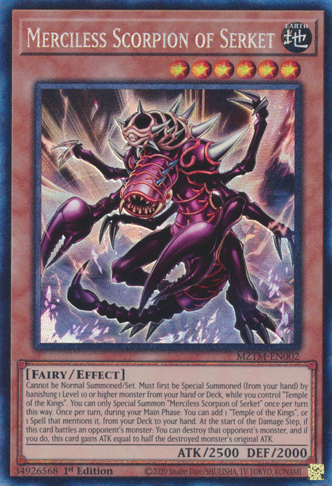 Unbarmherziger Skorpion von Serket