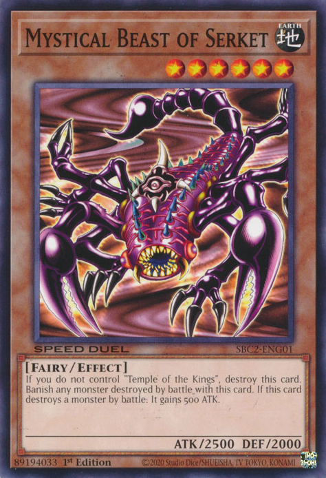 yugioh mythical beast deck Yu-Gi-Oh Legend of the Crystal Beasts Structure Trading Card Market This upgraded deck from Yu Mystical Beast of Serket -
