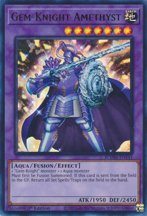 Gem-Knight Amethyst - Yugipedia Gem-Knight Amethyst - Yugipedia