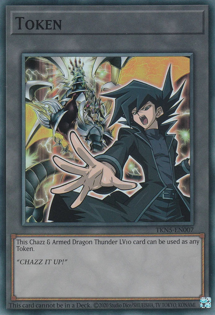 Token (Chazz and "Armed Dragon Thunder LV10")