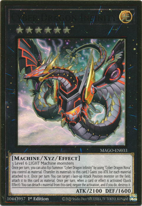 Cyber Dragon Infinity Secret Japanese Yugioh CROS-JP090