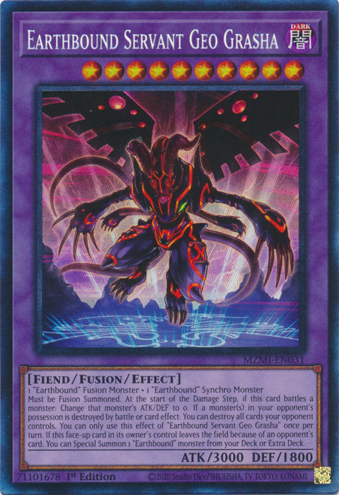 Erdgebundener Diener Geo Grasha (Earthbound Servant Geo Grasha)