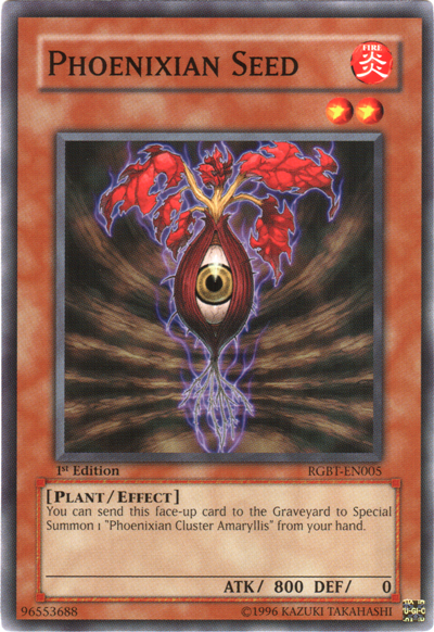 Phoenixian Seed Yugipedia Yu Gi Oh Wiki