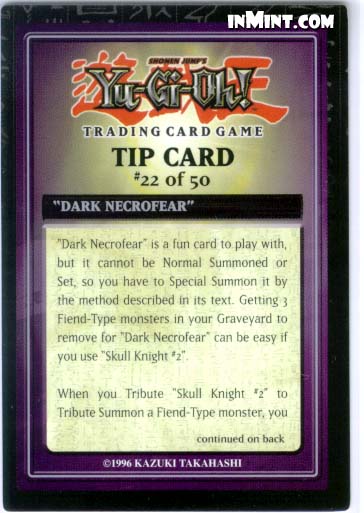 yugioh card dark necrofear Yu-Gi-Oh! Dark Necrofear MC1-EN005 Secret Rare Limited edition Used – Card  Empire main image 0