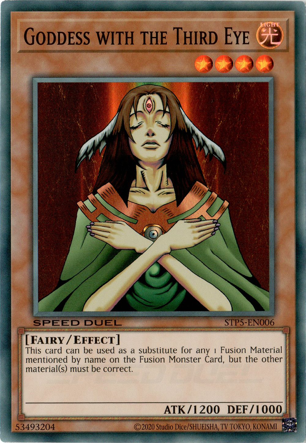 Goddess with the Third Eye - Yugipedia