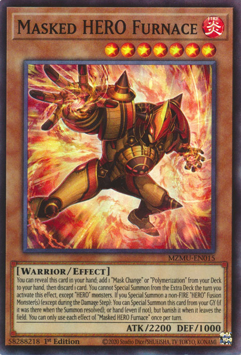Masked HERO Furnace - Yugipedia