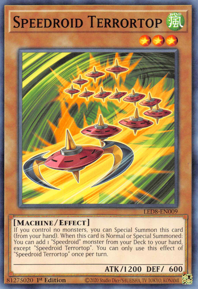 Speedroid Terrortop - Yugipedia - Yu-Gi-Oh! wiki