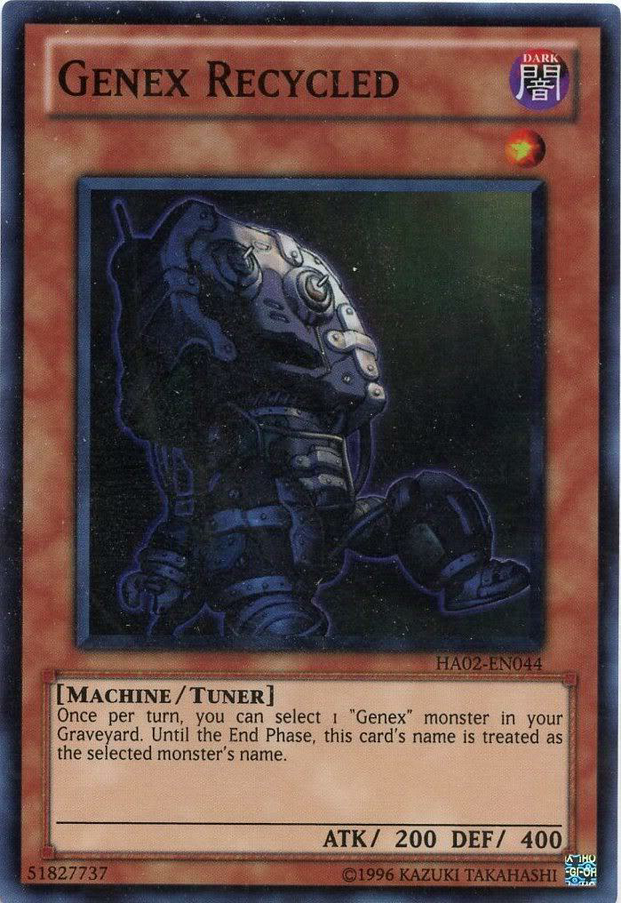 Genex Recycled - Yugipedia