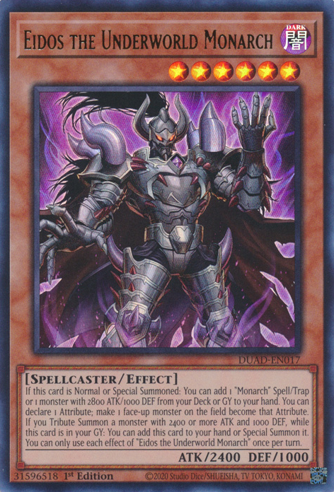 monarch support cards yugioh Matte Sleeves Hellblau für Yu-Gi-Oh! main image 1