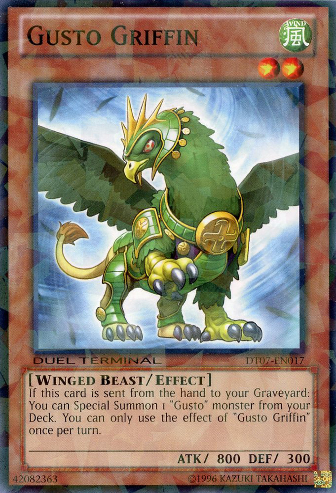 Gusto Griffin, Limited, front